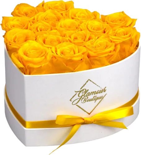 Vista 14 de GLAMOUR BOUTIQUE Rosas preservadas en una caja, regalos para ella, esposa y mamá, decoración de flores de rosas para regalo de cumpleaños, ramo