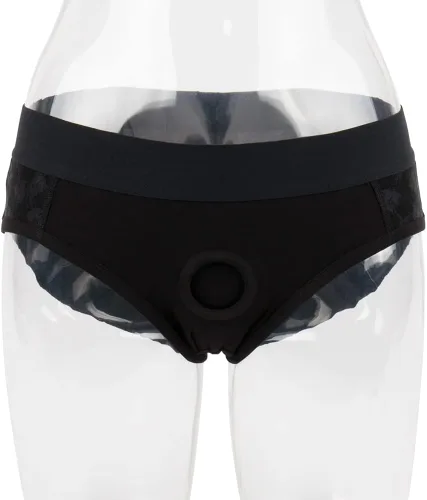 Vista 4 de Arnés con correa para ropa interior sin tirantes para hombres, mujeres y parejas