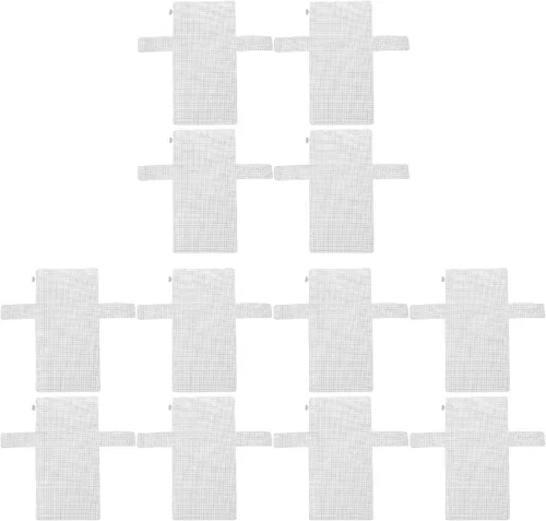 Vista 10 de 4 hojas de tela de punto de aguja de plástico para manualidades DIY marcadores de punto bolsa de proyectos de taza bordado hecho a mano hilo