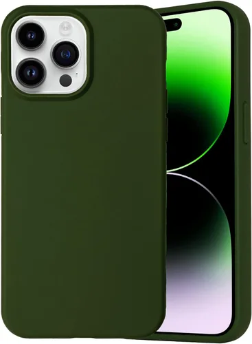 Vista 38 de Funda para iPhone 12 Pro Max, resistente protección contra caídas a prueba de golpes, a prueba de polvo, 6.7 pulgadas 2020, verde bosque militar
