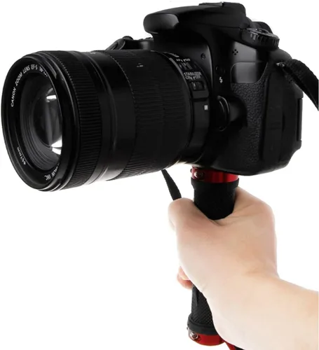 Vista 5 de Soporte de agarre para cámara, soporte estabilizador universal con orificio de 3/8 pulgadas para cámara de video digital, videocámara, cámara