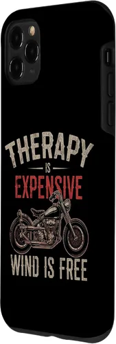 Vista 2 de Carcasa divertida para terapia de motocicleta para iPhone 11 Pro Max