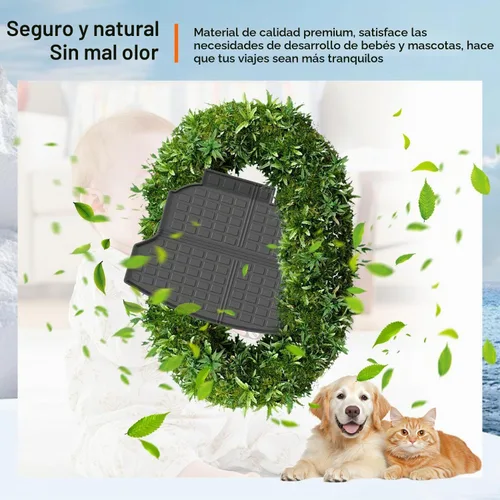 Vista 6 de powoq - Alfombrilla para maletero compatible con Honda CRV 2012-2016, revestimiento para cajuela TPE, alfombrilla de carga de repuesto para Honda