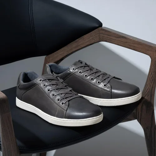 Vista 7 de Jousen Zapatillas de cuero para hombre, zapatos de vestir de moda, zapatos casuales de negocios para hombres