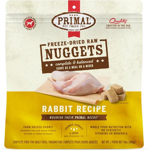 Vista 37 de Primal - Nuggets de alimento crudo liofilizado para perros, res, comida completa y balanceada, también se puede utilizar como complemento o premio