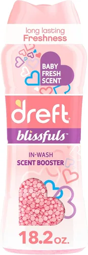 Vista 12 de Dreft Blissfuls - Perlas potenciadoras de aroma para usar en el lavado, aroma fresco para bebé, 24 onzas