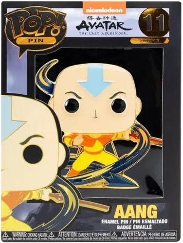 Vista 2 de Funko Pop! Pin: Avatar: The Last Airbender - Aang con 1/12 Chance of Chase