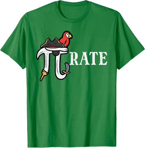 Vista 45 de Pirate Pi Funny Math Pie Halloween Disfraz Maestro Hombres Mujeres Camiseta Asphalt Grey