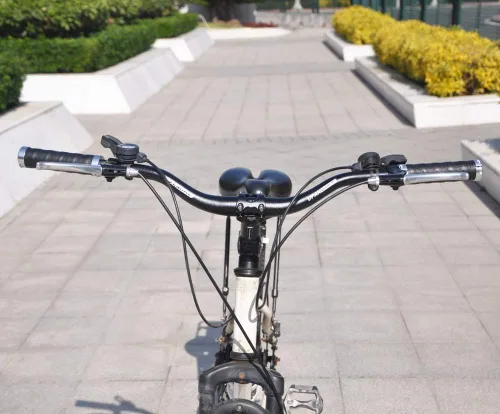 Vista 3 de UPANBIKE Mountain Bike Handlebar Riser Bar φ31.8mm Length 700mm(Black)
