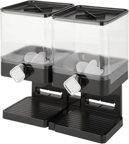 Vista 3 de Zevro Dispensador individual de comida seca edición compacta, Blanco