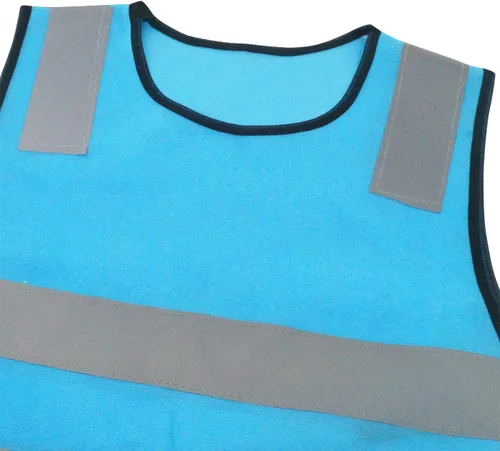 Vista 3 de AIEOE Kids High Visibility Safety Vest Reflective Running Lightweight Traffic Walking Breathable Construction Vest