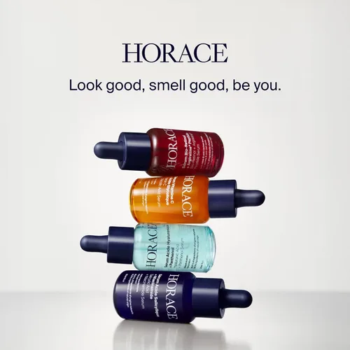 Vista 6 de HORACE Suero Facial de Ácido Hialurónico + Pantenol para Hombres – Tratamiento Facial Hidratante Avanzado para Piel Seca, Líneas de Deshidratación