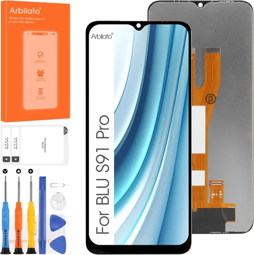 Vista 9 de para BLU F91 5G Reemplazo de pantalla para BLU F91 5G F0030UU 6.8 "Pantalla LCD táctil digitalizador Asamblea con herramientas