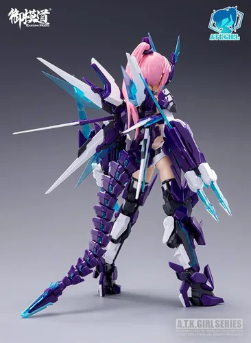 Vista 9 de Personaje original: Modelo oriental A.T.K. Girl Azure Dragon Modelo Kit
