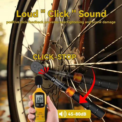 Vista 8 de Juego de llaves dinamométricas para bicicleta, 2-20 Nm