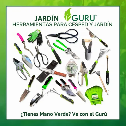Vista 5 de Garden Guru - Herramienta cultivadora de azada de mano, acero inoxidable para una máxima resistencia, resistente a la corrosión, mango ergonómico