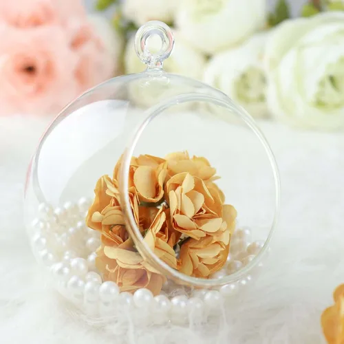 Vista 6 de Efavormart - 144 mini rosas de flores doradas de papel para decoración de ramos de boda