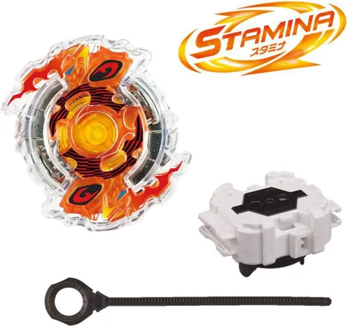 Vista 2 de Takara Tomy Beyblade Burst B-03 Starter Ragunaruku Heavy Survive