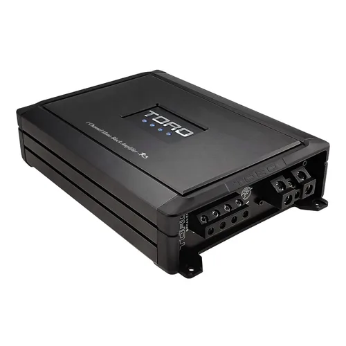 Vista 12 de TORO TECH MR2 Micro 500W RMS Monoblock Amplificador de coche Amplificador de potencia de subwoofer clase D pico de 1000 W, estable de 1 Ω