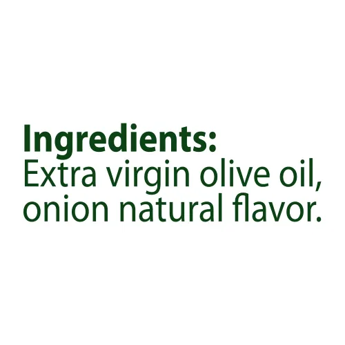 Vista 5 de Aceite de oliva virgen extra Mantova con sabor a cebolla producido con los mejores ingredientes y sin CFC, sin conservantes, sin aditivos, sin