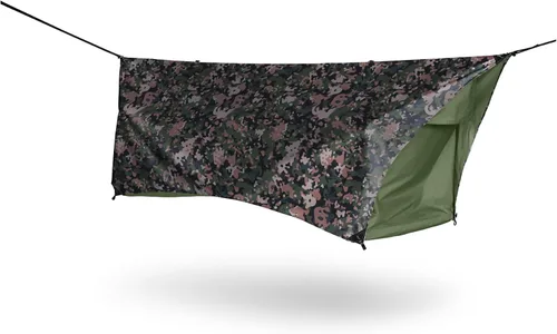 Vista 9 de Haven Tents Hamaca Tienda Plana - Hamaca Impermeable para Acampar con Mosquitera, Almohadilla Aislante y Toldo Impermeable - Haven Tent, Haven XL