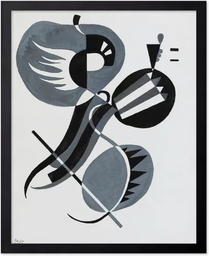 Vista 35 de Poster Master Póster vintage Wassily Kadinsky – Impresión retro delicada de tensión – Arte de formas geométricas – Arte abstracto – Arte moderno