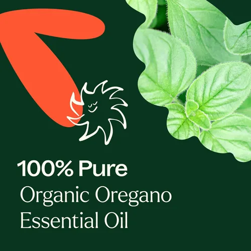 Vista 2 de Aceite esencial de orégano orgánico Plant Therapy, certificado USDA