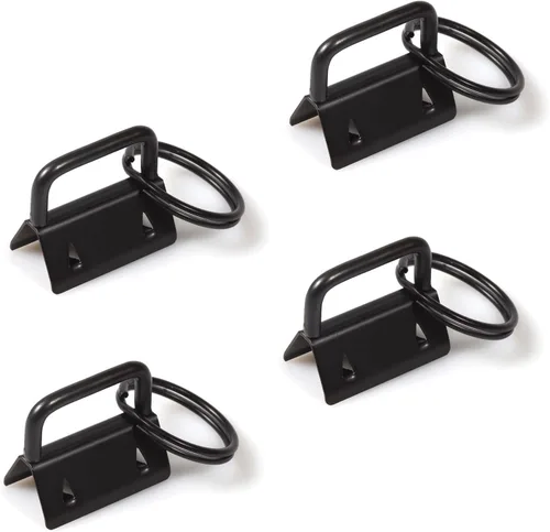 Vista 13 de SPEEDWOX Accesorios para llavero con anillo dividido, juego de correas para manualidades