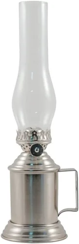 Vista 4 de Vermont Lanterns Lámpara de aceite de taza de taberna de latón - Farol de pared (latón 9.5 pulgadas)