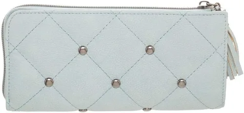 Vista 2 de Bioworld Cartera con cremallera L Legend Of Zelda Navi para mujer, Azul, Casual