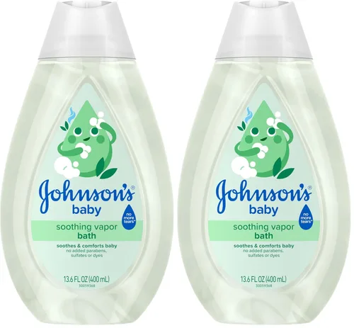 Vista 10 de Johnson's Baby Baño de vapor calmante con aromas calmantes para relajar a los bebés, fórmula para no más lágrimas, calma y reconforta al bebé