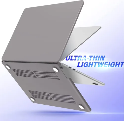 Vista 36 de IBENZER Funda para MacBook Air de 13 pulgadas 2026 2025 2024 2023 2022 M4 A3240 M3 A3113 M2 A2681, funda rígida con cubierta de teclado ScreenFilm