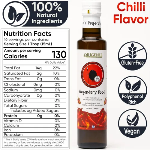 Vista 3 de Paquete de 2 aceite de oliva con sabor virgen extra, 1 botella de infusión de limón, 1 botella de AOVE con infusión de naranja, prensado en frío