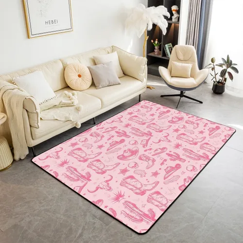 Vista 10 de jejeloiu Cute Mushroom Decor Rugs for Living Room Bedroom for Kids Boys Girls Area Rug 3x5 Botanical Plants Decorative Carpet Cartoon Mushrooms