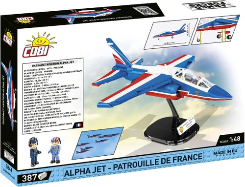Vista 2 de COBI Fuerzas Armadas Alpha Jet - Patrouille de France