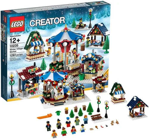 Vista 2 de LEGO Creator Expert, Mercado de Invierno 10235