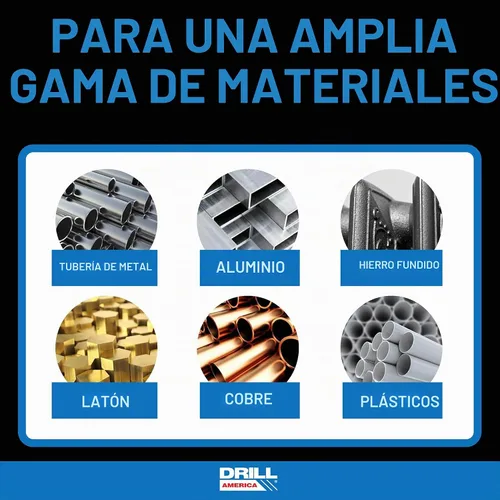 Vista 4 de Tubo roscado Drill America de acero de carbono NPT (1/16" - 27, 6" - 8 NPT) DWTPT, 1