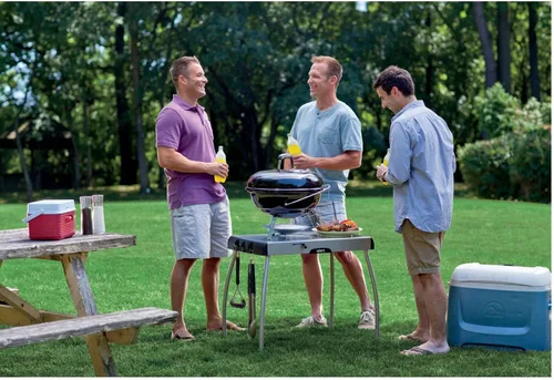 Vista 2 de Weber Jumbo Joe - Parrilla de carbón (18 pulgadas), color negro