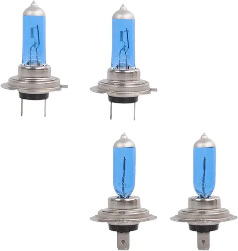Vista 8 de ESUPPORT 9005 HB3 6000K Faros delanteros de luz halógena de gas de xenón, luz blanca, 100 W, pack de 4