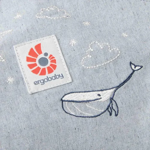 Vista 2 de [Usado] Ergobaby Portabebés original para muñecas, Denim Dreams