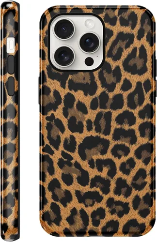 Vista 89 de Funda de teléfono con estampado de guepardo para iPhone 7/8/SE 2020/2022 de 4.7 pulgadas, funda de lujo con diseño de leopardo marrón coqueta a