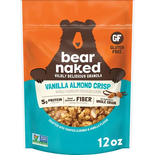 Vista 12 de Bear Naked Triple Berry Fit Granola - Sin OMG, Kosher, Vegana - 12 onzas