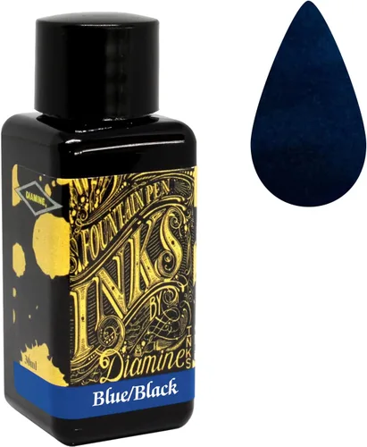 Vista 8 de Tinta embotellada para pluma estilográfica Diamine, 30 ml - Ámbar