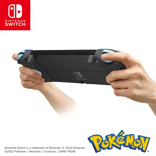 Vista 5 de HORI Nintendo Switch Split Pad Compact Gengar - Ergonomic Controller for Handheld Mode - Officially Licensed by Nintendo Pokémon