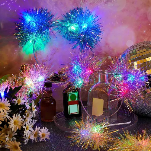 Vista 4 de 4 diademas iluminadas con orejas de gato con luces LED para decoración de fiesta de mujeres y niñas como se muestra en la imagen