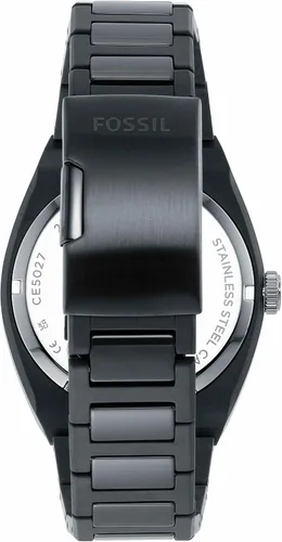 Vista 7 de Fossil Everett Reloj de cuarzo negro para hombre CE5027, Gris, Plataforma