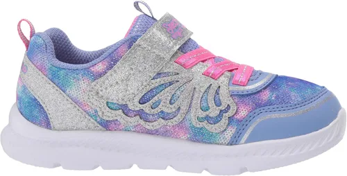 Vista 6 de Skechers Tenis unisex Comfy Flex 20 para niños rosado PeriwinklePink 0