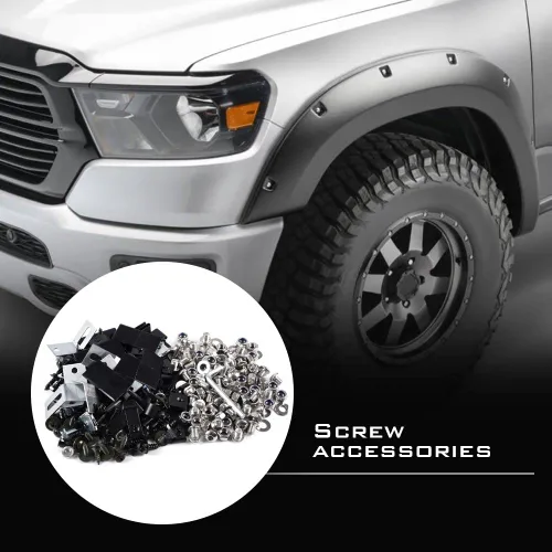 Vista 2 de PIT66 Juego de tornillos/pernos de guardabarros compatible con Ford Universal Pocket/Rivet