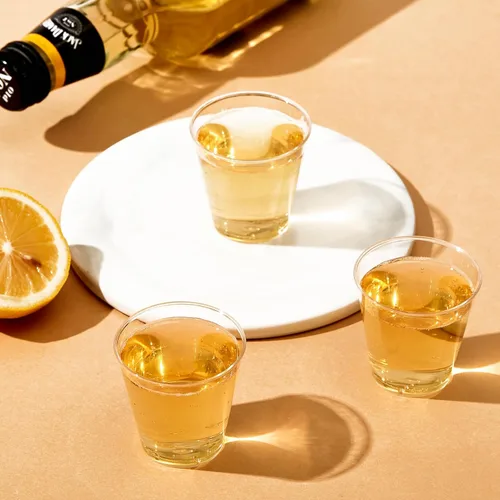 Vista 6 de Paquete de 500 vasos de plástico de 2 onzas, vasos desechables, vasos de degustación de vino, vaso pequeño de plástico para whisky, degustación