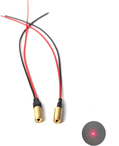 Vista 11 de módulo láser de luz roja 650nm módulo láser industrial longitud focal ajustable (cross-2packs)